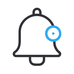 Obraz premium Notification Bell Icon Representing Alerts and Updates