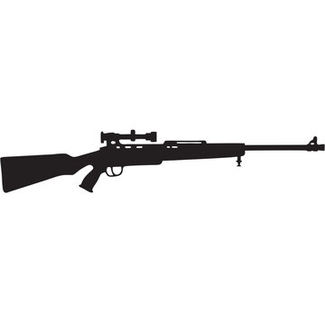 M14 based sniper rifle 