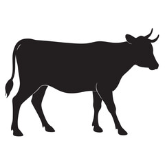 Cow silhouette