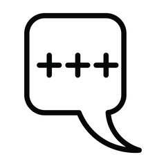 Speech bubble  Speech bubble. Cloud speech bubble. Vector