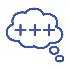 Speech bubble  Speech bubble. Cloud speech bubble. Vector