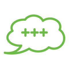 Speech bubble  Speech bubble. Cloud speech bubble. Vector