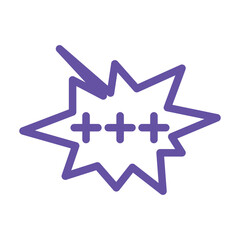 Speech bubble  Speech bubble. Cloud speech bubble. Vector