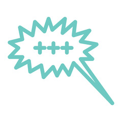 Speech bubble  Speech bubble. Cloud speech bubble. Vector