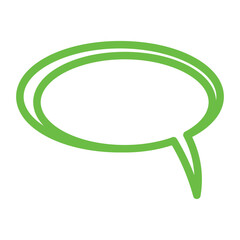 Speech bubble  Speech bubble. Cloud speech bubble. Vector