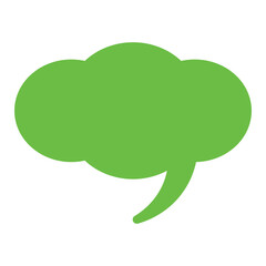 Speech bubble  Speech bubble. Cloud speech bubble. Vector