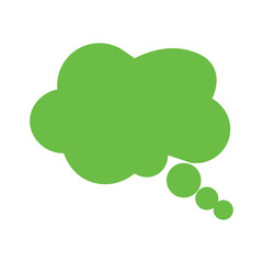 Speech bubble  Speech bubble. Cloud speech bubble. Vector