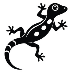 gecko vector sihouette 