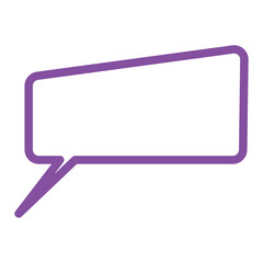 Speech bubble  Speech bubble. Cloud speech bubble. Vector