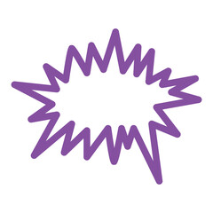 Obraz premium Speech bubble Speech bubble. Cloud speech bubble. Vector
