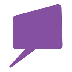 Speech bubble  Speech bubble. Cloud speech bubble. Vector