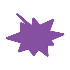 Speech bubble  Speech bubble. Cloud speech bubble. Vector