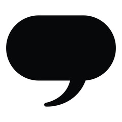 Speech bubble  Speech bubble. Cloud speech bubble. Vector