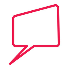 Speech bubble  Speech bubble. Cloud speech bubble. Vector