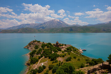 Akdamar Island is the second largest island in Lake Van, located between the Van and Bitlis...