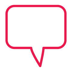 Speech bubble  Speech bubble. Cloud speech bubble. Vector