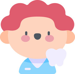 dentist Illustration on a white background  