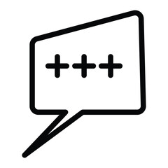 Speech bubble  Speech bubble. Cloud speech bubble. Vector