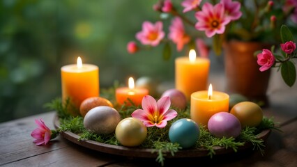 Wiccan Altar for Spring Equinox