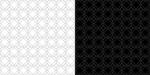 Fototapeta premium seamless pattern designed with abstract style and black color