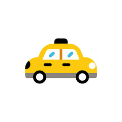 Fototapeta premium yellow taxi car