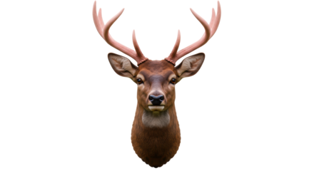 Isolated Deer Head