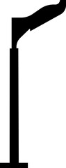 Outdoor urban light. Electric street lamp icons, modern and vintage town lamp post ornamental design, old streetlamp electric power . Realistic metal lampposts ,Elements for landscape construction.