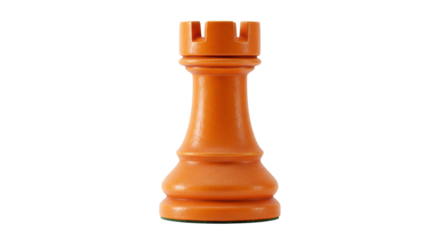 Isolated Chess Rook Piece