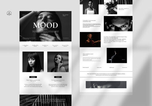 Mood News Letter Template