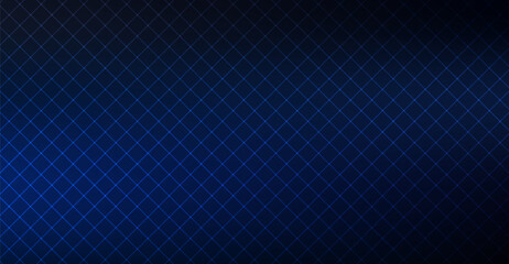 Sophisticated Deep Blue Grid Pattern Design Featuring Subtle Glowing Lines on a Dark Gradient Background for Modern Digital Aesthetics and Technology Applications