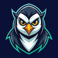 Obraz premium penguin on a white background