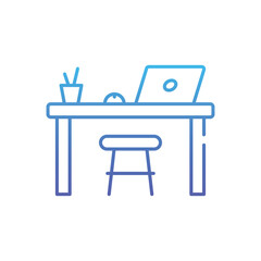 Workspace  Vector icon