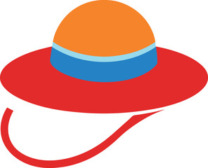 vector illustration of a hat