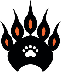 vector illustration of a devil