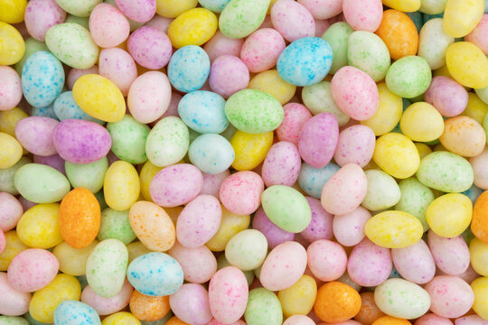 Colorful Easter egg background