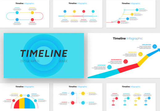 Project Timeline Infographic Presentation Layout