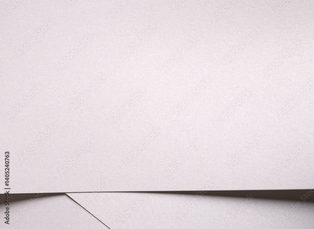 Poster white pearl paper background with a satin, glossy texture and softly folded, layered waves. pale gre