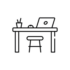 Workspace  Vector icon