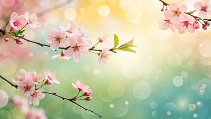 Fototapeta premium spring blossom background