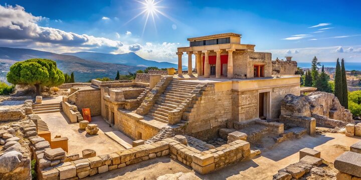 Ancient Palace of Phaistos on Crete