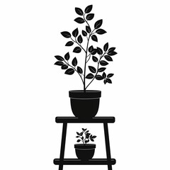 Tropical Indoor Plant Decor. Stylish Greenery & Modern Botanical Design for Nature Lovers