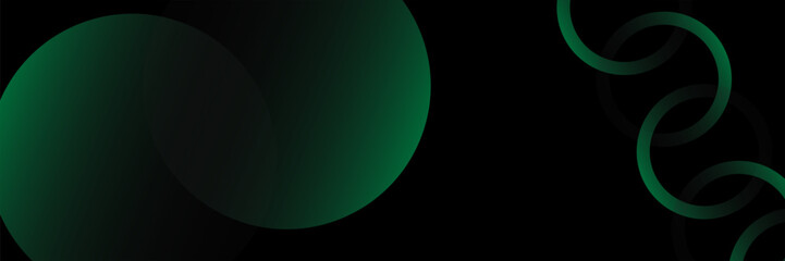 green abstract background. Dynamic shapes composition.