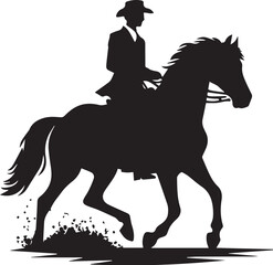 horse silhouette