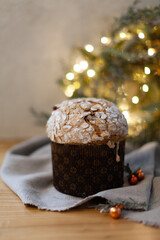delicious sweet food flour products, the work of a professional bakery.
