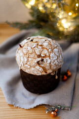 delicious sweet food flour products, the work of a professional bakery.
