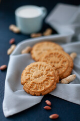 delicious sweet food flour products, the work of a professional bakery.

