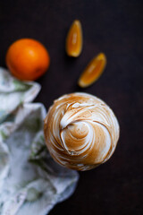 delicious sweet food flour products, the work of a professional bakery.