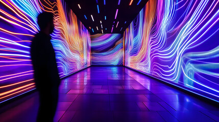 LED Light Installations: Modern LED light displays