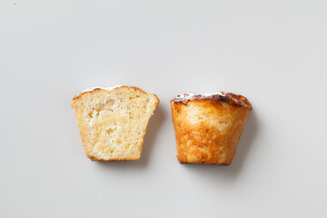 delicious sweet food flour products, the work of a professional bakery.