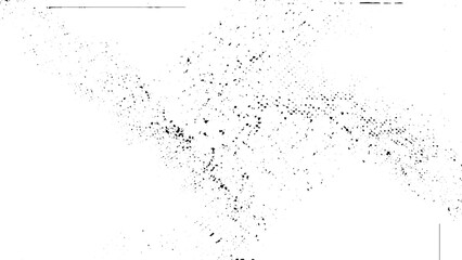 Dust particle and dust grain texture or dirt overlay use effect Texture black and white abstract grunge style.